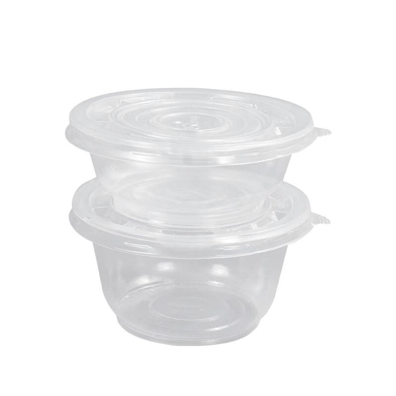 Thickened Disposable Corn Starch Soup Bowls with Lids