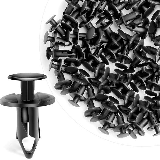

GOOACC 40PCS Nylon Bumper Fastener Rivet Clips 8mm for GM 21030249 Ford N807389S & Chrysler 6503598 Automotive Assembly Expansion Screws Kit 40PCS Fastener Clips 8mm
