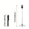 67-inch Selfie Stick with Reinforced Tripod Multifunctional Retractable Portable Cell Phone Tripod with Remote Control 7