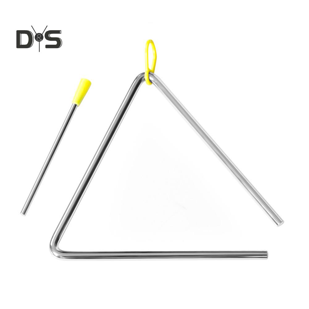 Play with You Children Triangle Steel Beating Percussion Musical Instrument Kids Education Toy