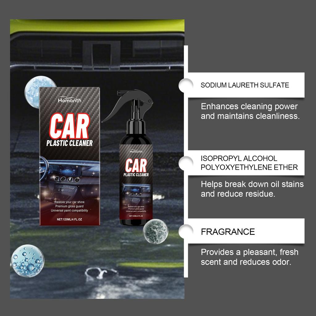 Car Interior Care Spray Car Interior Cleaning Polishing Stain Remover Car Maintenance Refurbishment Detailing and Care Products