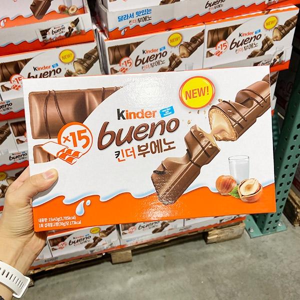 Ferrero Kinder Bueno Hazelnut Wafer Chocolate 645g
