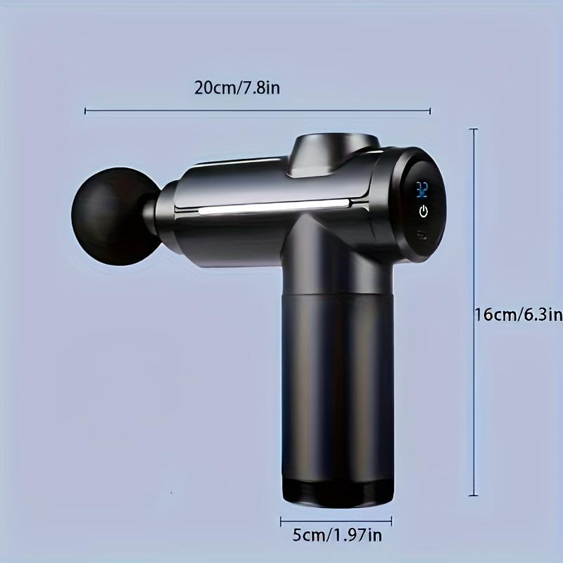 Professional Fascia Gun High Frequency Vibration Deep Muscle Tissue Massage Gun Relaxing Body Massager After Exercise Fitness