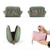 New Women Cosmetic Bag Solid Color Korean Style Makeup Bag Pouch Toiletry Bag Waterproof Makeup Organizer Case luxury bag