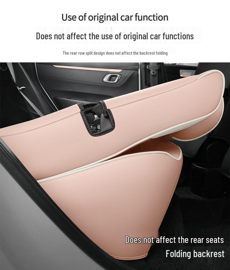 Universal Nano Leather Car Seat Cushion - All-Season Fit
