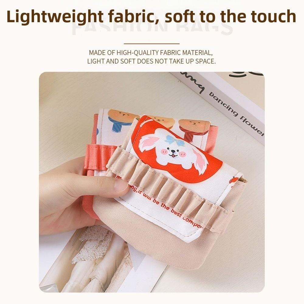 Mini Data Cables Organizer Sanitary Pads Bag Multipurpose Large Capacity Cosmetic Bag Coin Purse