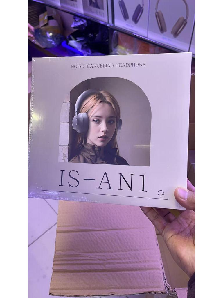2026 Over-Ear Wireless Bluetooth Headphones with ANC and Ultra-Long Battery Life - Model ISAN1