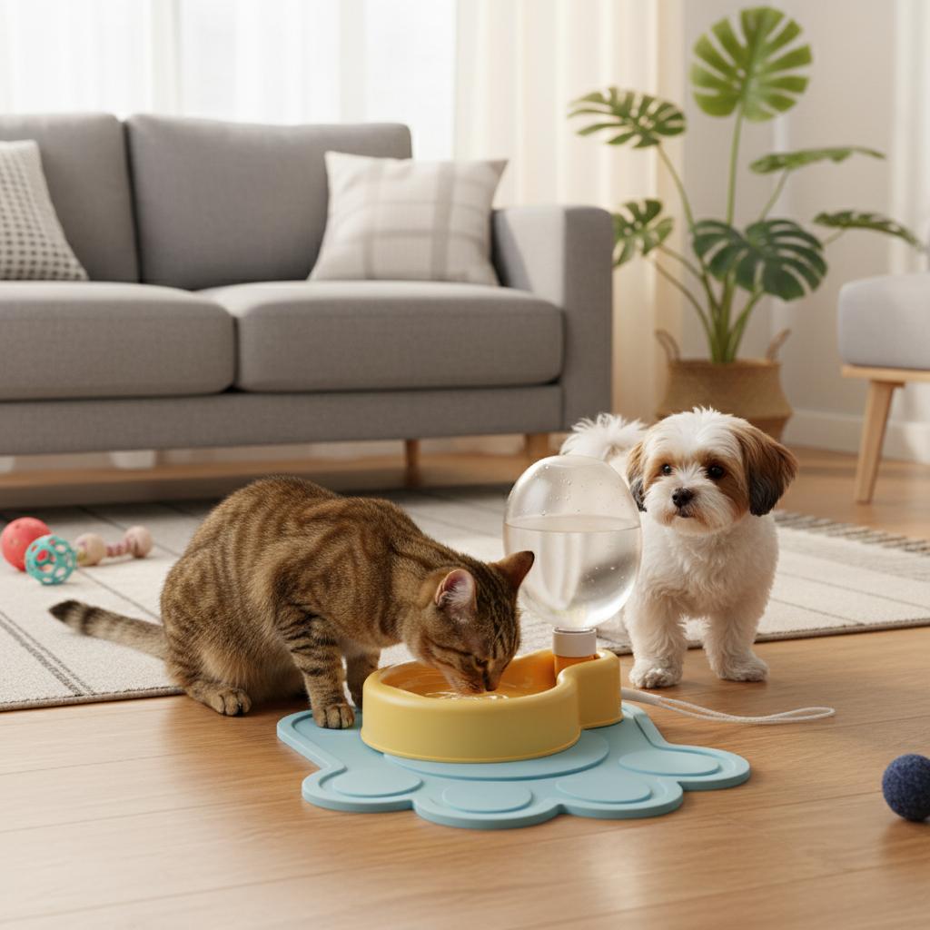 Portable Pet Water Bottle Foldable Outdoor Cup for Dogs Cats Travel