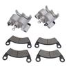 1 Paar Bremssättel Set mit Bremsbelägen 1911284 Links Rechts Ersatz für Polaris RZR 1000 XP XP