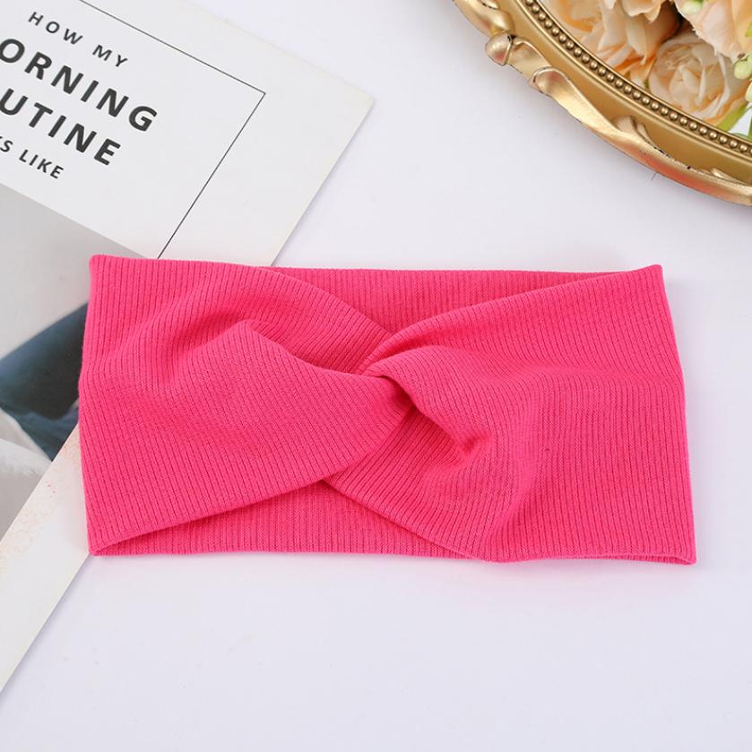 

Женские Девушки Однотонные Повязки для Волос Вязаные Хлопковые Повязки на Голову Винтажные Перекрещенные Тюрбаны Банданы Повязки для Волос Аксессуары для Волос