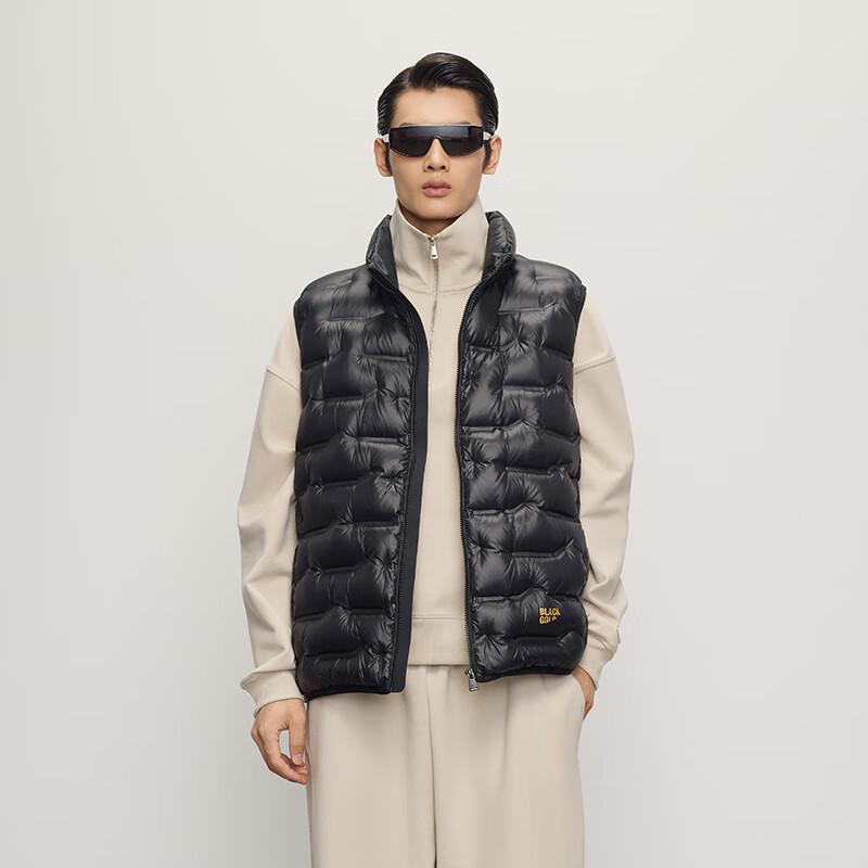 Gaofeng 2025 Unisex Black Gold Lightweight Goose Down Vest