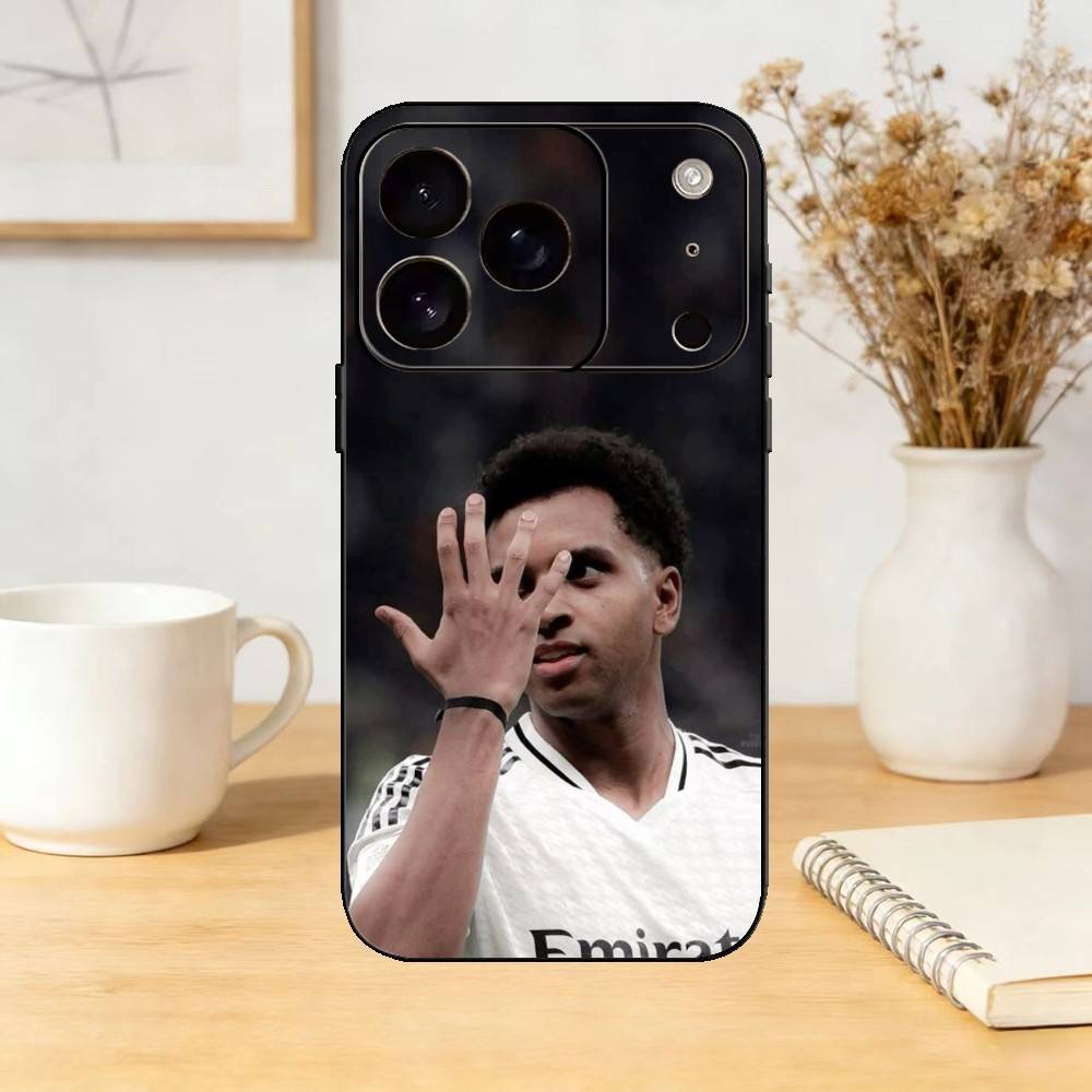 

Rodrygo S-Silva de G-Goes Phone Case For iPhone 17,16,15,14,13,12,11 Plus,Pro,Max,Mini Silicone black Soft Cover iPhone15