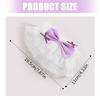 1 Pair Easy Attach Cosplay Hand Sleeves Lace Trimmed Quick Adjustment for Various Outfits Practical Wrist Cuffs