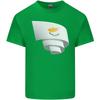 Curled Cyprus Flag Cypriot Day Football Unisexs Light Cotton Tshirt