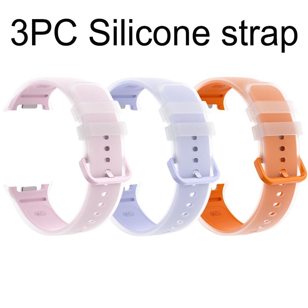 Cinturino Originale in Silicone per Samsung Galaxy Watch 9 40mm/44mm Cinturini per Samsung Galaxy Watch 8 Classic 40mm 44mm Braccialetto