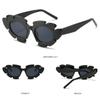 Street Shades Eyewear Beach Glasses Cat Eye Sunglasses Flower Shape Sun Glasses