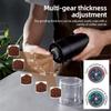 Portable Electric Burr Coffee Grinder Ceramic Blade Burr Grinder USB Rechargeable Coffee Bean