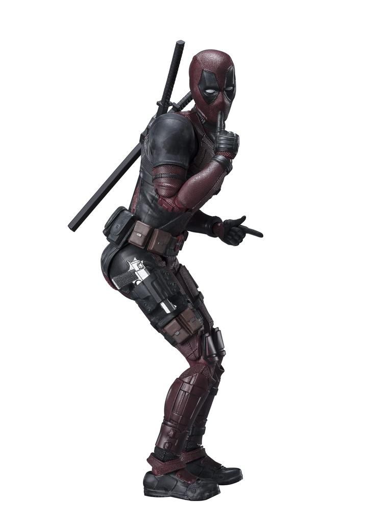 TAMASHII NATIONS Deadpool 155mm malovaná pohyblivá figurka SHFiguarts (DEADPOOL 2) Cca. ABS a PVC