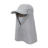 Summer large shawl sun hat outdoor quick drying breathable hat women's mountaineering folding baseball cap men's sun protection cap