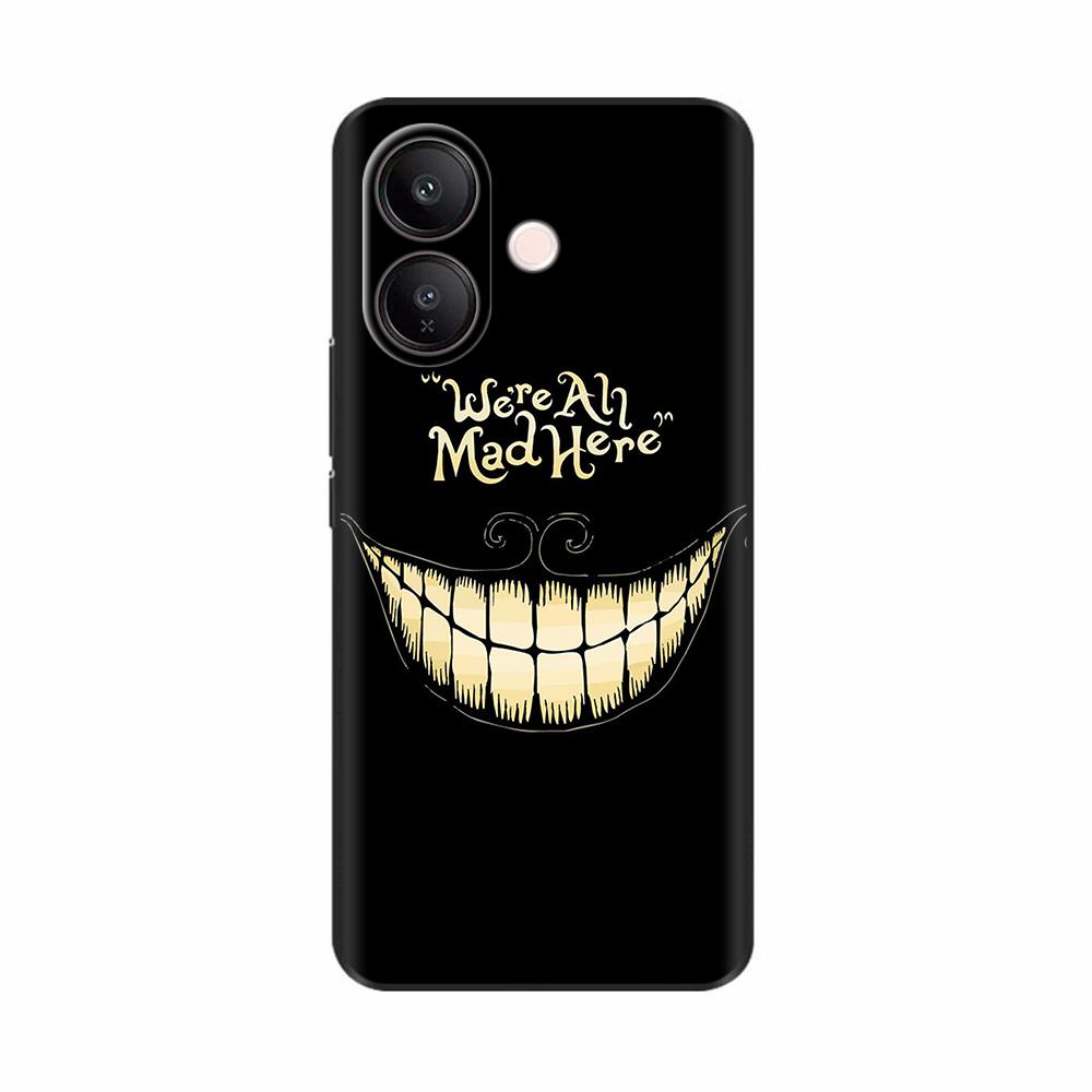 For Vivo V60 Lite 5G Phone Case Soft Matte Silicone Cover Capa For Vivo V60 Lite V60lite Funda Cartoon Back Cover Cute Pattern