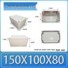 IP66 Outdoor Explosion-Proof Waterproof Aluminum Junction Box with Customizable Terminal Button Holes