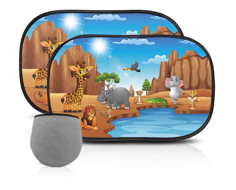 Car Side Window Sunshade - Heat Insulation & Sun Blocker for Strong Summer Light