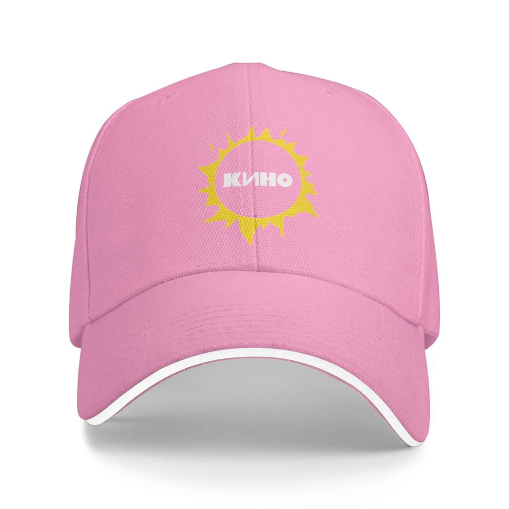 Viktor Tsoi Sun Kino Band Outfits Unisex Women Baseball Caps Dad Hat Casual Travel Headwear Adjustable Snapback Hat