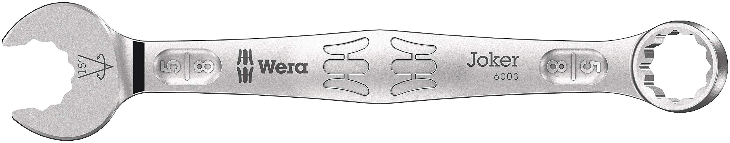 

WERA Combination Wrench Spanner Inner Mouth Width Total Length 182mm 020216 5/8inch