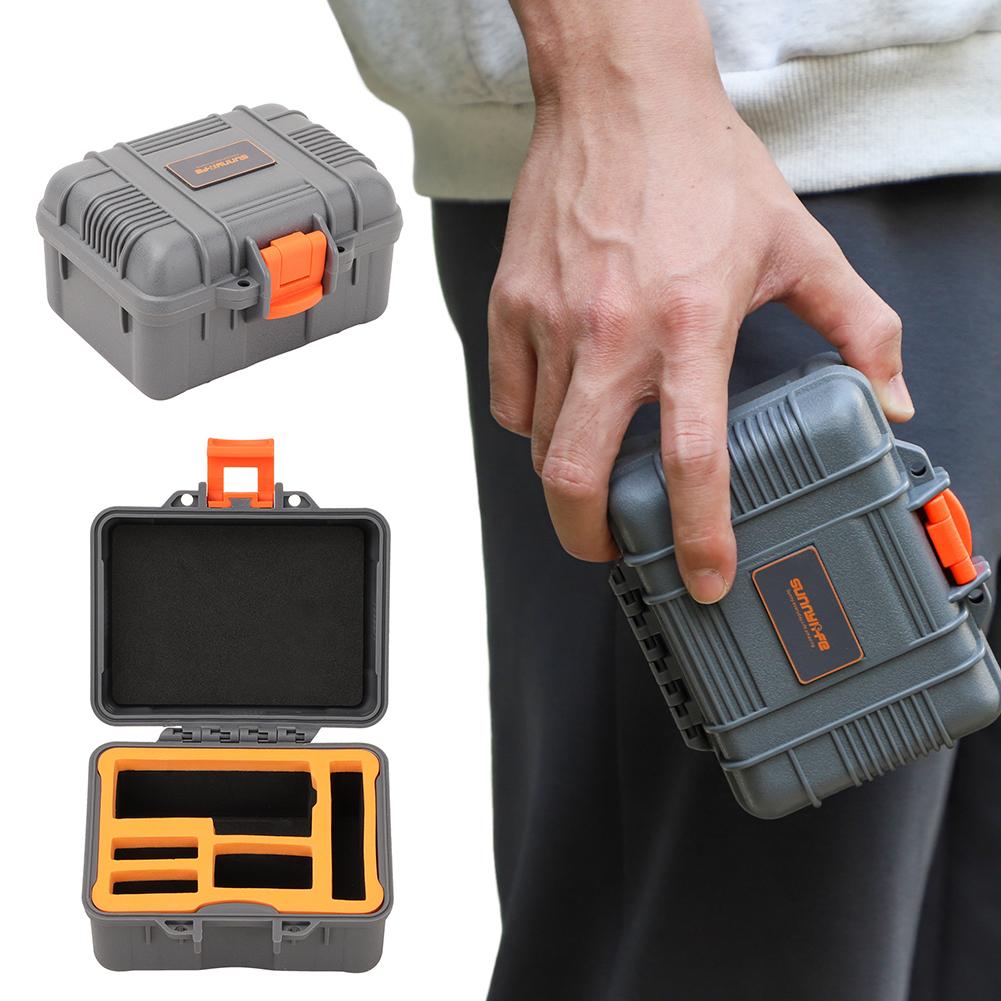 Mini Storage Box Waterproof Hard Case Portable Safety Protection Box for OSMO Action 5 Pro/4/3 Accessories