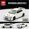 Alloy Simulation Lancer Evo Fifth Generation Sports Car Toy Model