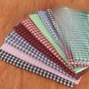 100x145cm Christmas Fabric Snowflake Printing Plaid Cloth for Christmas Home Decoration Background DIY Handmade Sewing Gift