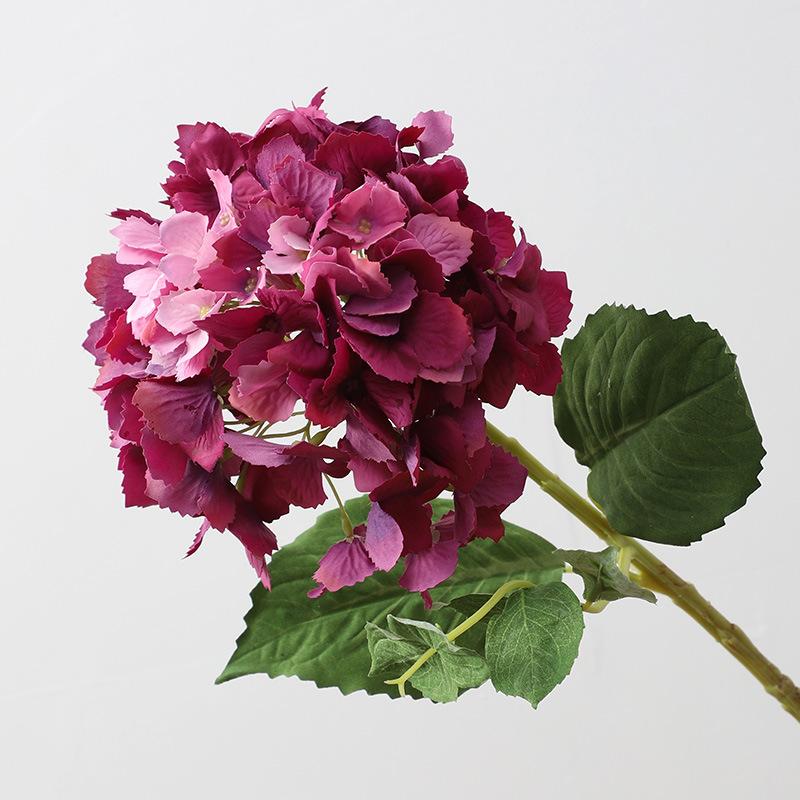 

Simulation feel moisturizing hydrangea wedding props wedding simulation flower home decoration fake flower potted plant