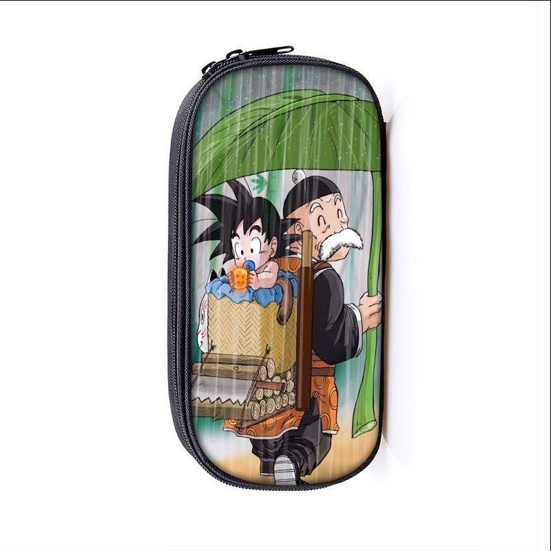 Dragon Ball Anime Son Goku Cartoon Large Capacity Pencil Case Fashion Boys Girls Pen Bags School Student Supplies Stationery Box