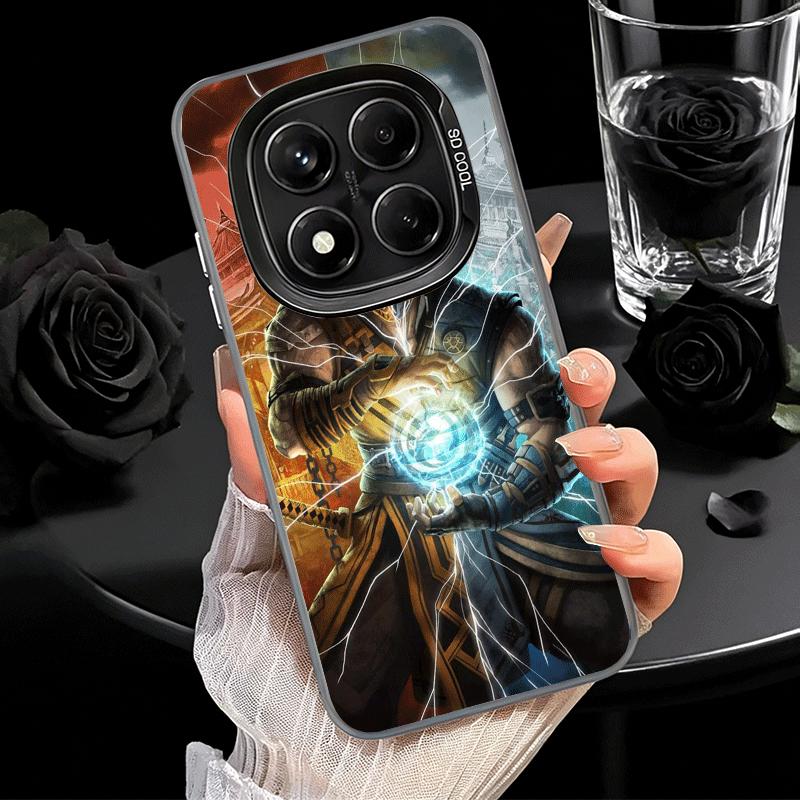 Mortal Kombat Game Soft Phone Case for Xiaomi Redmi Note 13 14 15 Pro Plus 12S 12 11S 11 11T 10S 10 Shockproof Cover Back Shell
