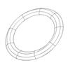 Wire Wreath Frame Round Metal Wreath Form with Ring Design for DIY Crafts Floral Projects Home Decor Holiday Weddings