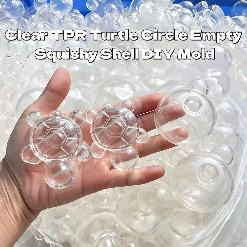 Turtle DIY Pressure Ball Kit Transparent Handmade Ball Skin DIY Empty Ball Skin Children Gift