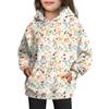 Girls' Hooded Tie-Dye Sweatshirt - Pullover Print Top
