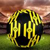 Pallone da Calcetto Indoor Borussia Dortmund Colorato Per Tutte le Età Misura 5 Cucito a Macchina PVC Pronto per la Competizione Resistente Ad Alto Rimbalzo