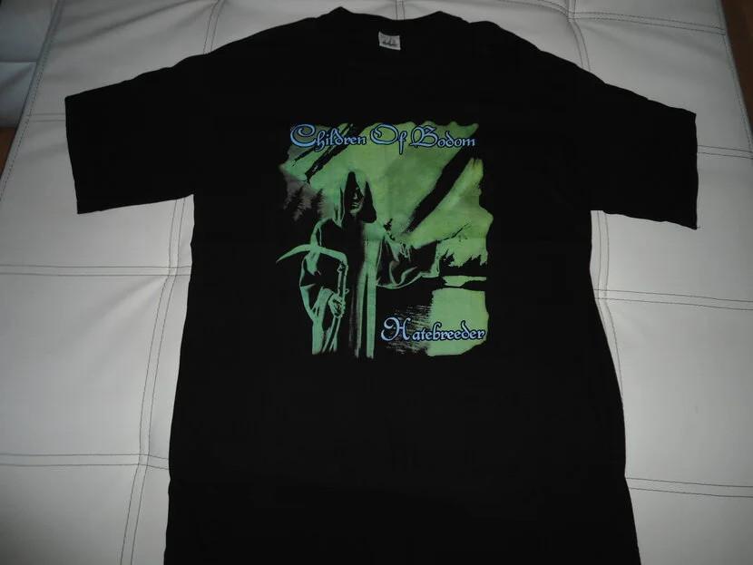 Children of Bodom - Hatebreeder Футболка с коротким рукавом Унисекс Все размеры AR658 Унисекс Футболка XXXXL