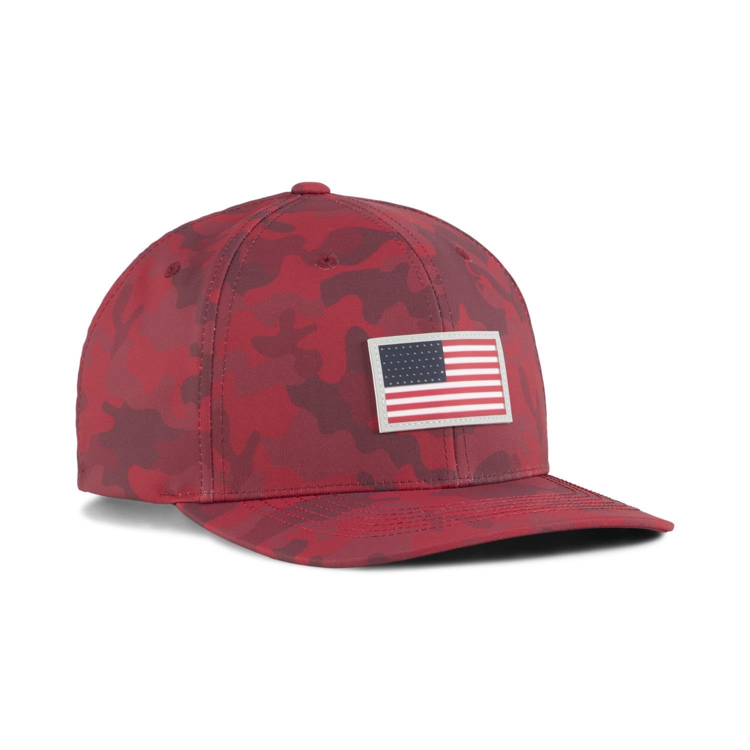 Golf X VOLITION Camo Strong Red [Puma] 6-Panel 026097_02