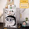 LABUBU ZIMOMO Archangel Acrylic Display Box with Magnetic Door