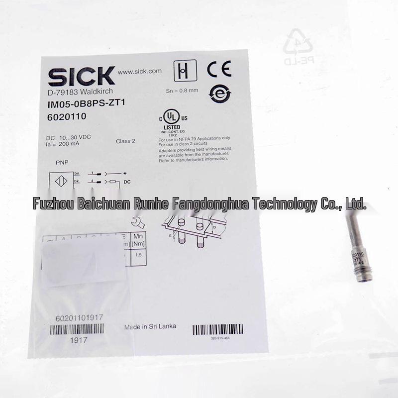 SICK Inductive Proximity Sensor IMB08-02BPSVU5K - New Stock (1090949)