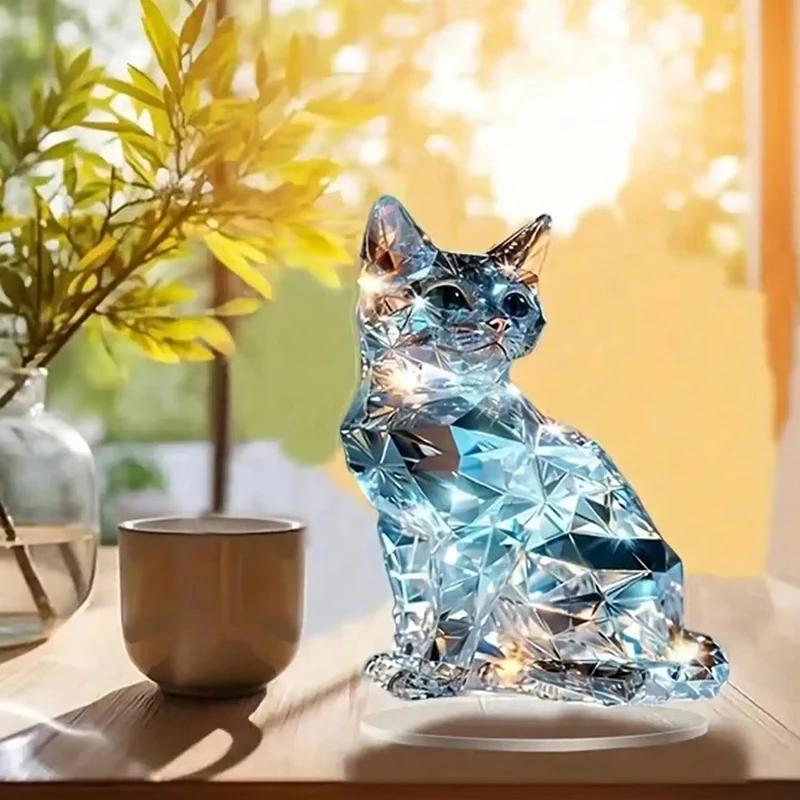 Elegant Exotic Cat Table Decoration Sculptures Home And Office Decorations Classic Animal Themed Thanksgiving Decorations 2026