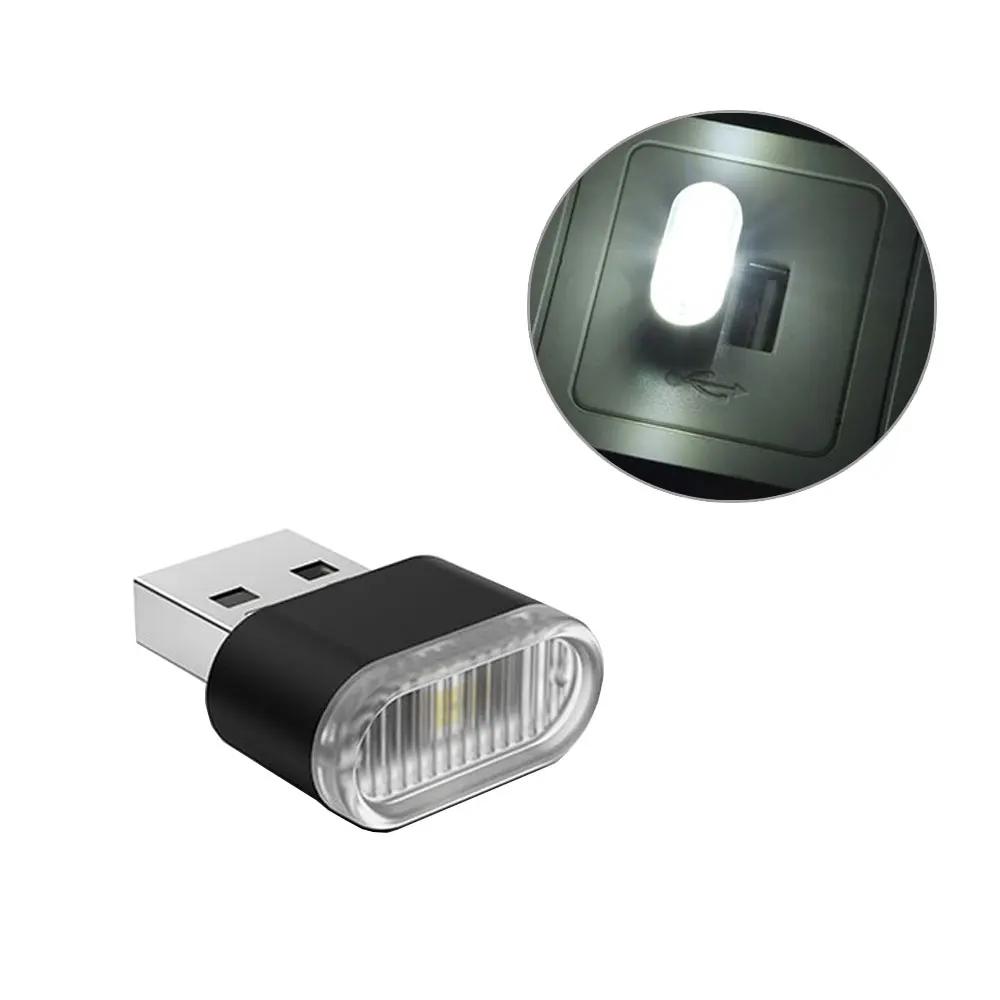 Mini USB LED Car Light Auto Interior Atmosphere Light Emergency Lighting Light PC Auto Colorful Decorative Lamp Car Accessories