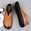 Leather Men's Loafers Lightweight Low Top Shoes Casual Men's Boat Shoes Big Size 35-47 Men's Shoes Men Flats Shoes Leisure Walk