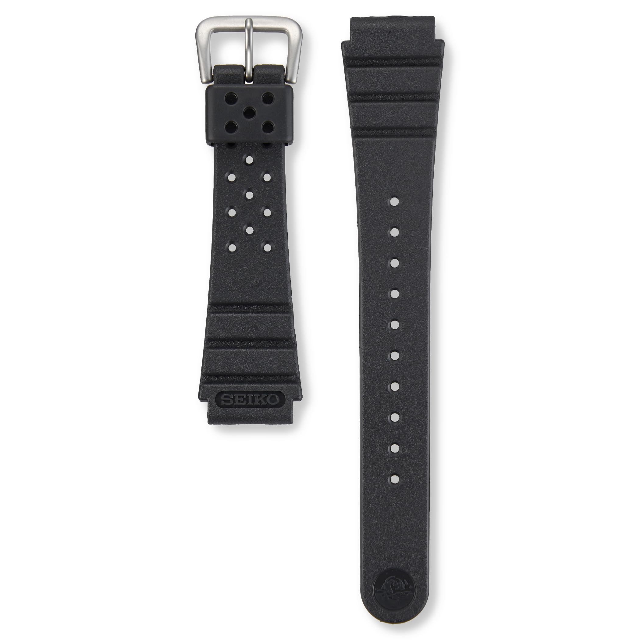 [Seiko Watch] Seiko Watch Commercial Band Genuine Urethane Band Urethane Crimp Width 19mm Beautif...