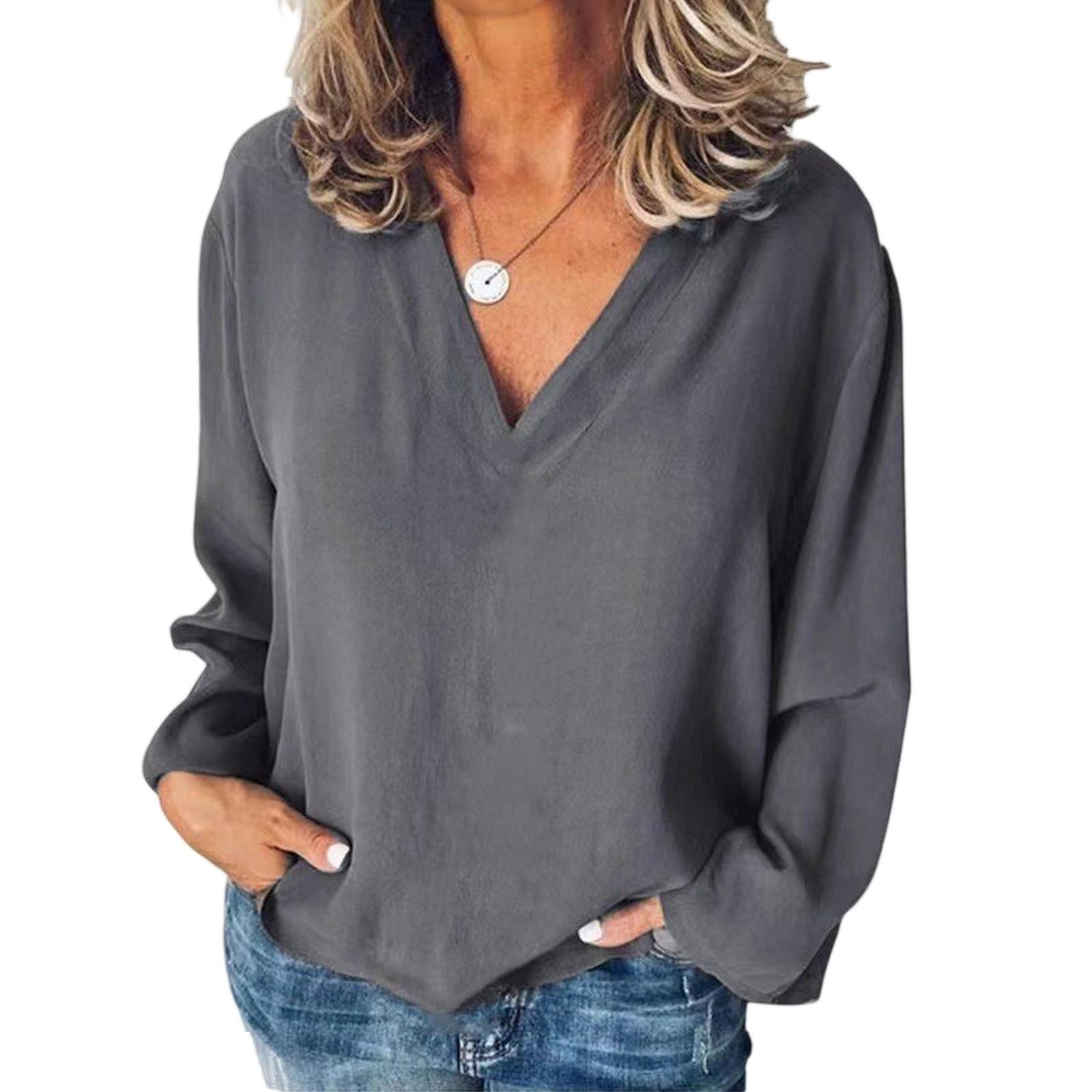 

Женская футболка с длинным рукавом, базовая, обычного кроя, на каждый день, для выходных, модная L