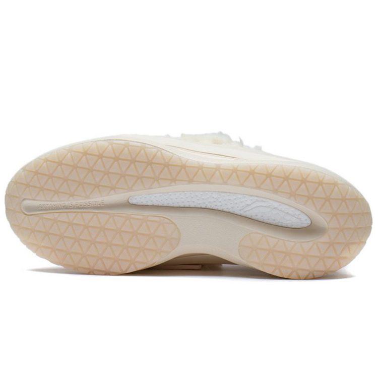 Li Ning Wandering In The Clouds Textile, Leather Cushioning Slip Resistant Abrasion Resistant Lightweight Low top AZGS108-1