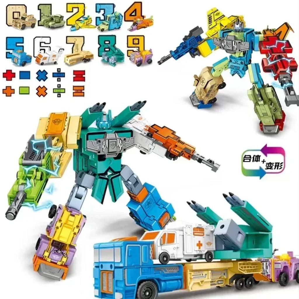 26 letras A-Z Alfabeto Animal Dinossauro Guerreiro Figuras de Ação de Deformação Robô de Transformação Brinquedos Para Crianças Presente Brinquedos