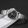 2 STÜCKE/Set Mode Arabisches Zifferblatt Damen Quarz Uhr Einfache Damen Armbanduhren Mädchen Uhr Reloj Mujer